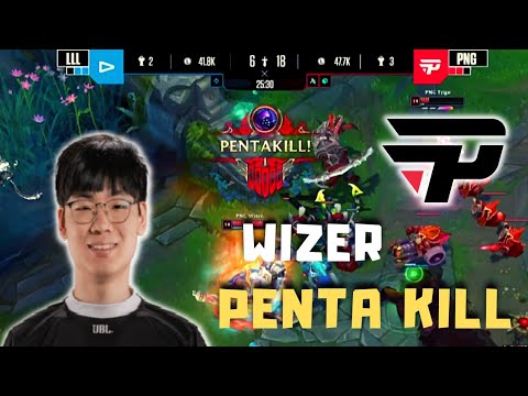 Penta Kill do Wizer de Jax - Playoffs CBLOL (PNG vs LOUD)