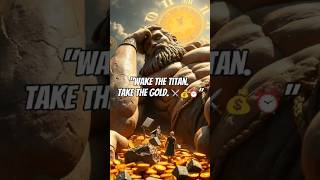 "Wake the titan. Take the gold. ⚔️💰⏰"