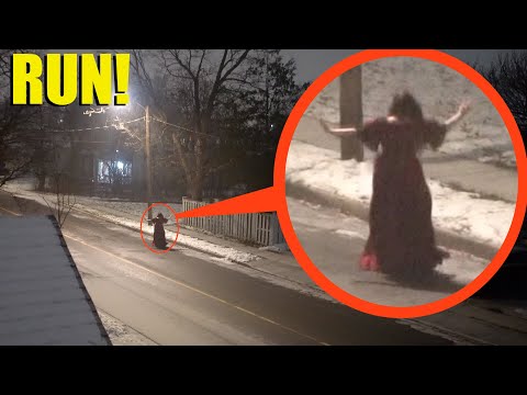 If you ever see this Dancing Lady outside your house, Lock your Doors & Hide!! (She is Bad)