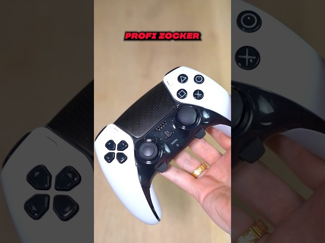 Vídeo relacionado con Playstation 5 DualSense Edge Controller - kabelloser PS5 Controller mit insgesamt 16 Tasten und austauschbaren Analog Sticks