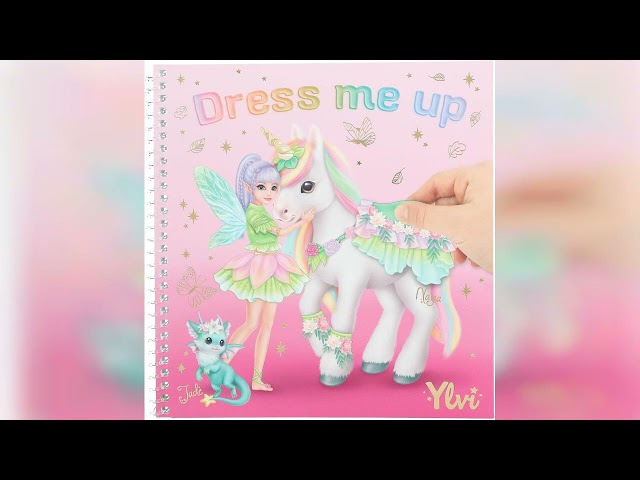 Vídeo relacionado con Depesche 13215 Ylvi Dress Me Up - Libro de Pegatinas con 24 páginas de Motivos de Unicornios preimpresos para diseñar tú Mismo, Incl. 11 Hojas de Pegatinas