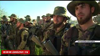 Рамзан Кадыров принял участие в марш-броске бойцов подразделений УФСВНГ РФ по ЧР