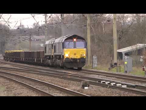 railway video'66091+533'sb 6K05'Carlisle Crewe Bas Hall engineers
