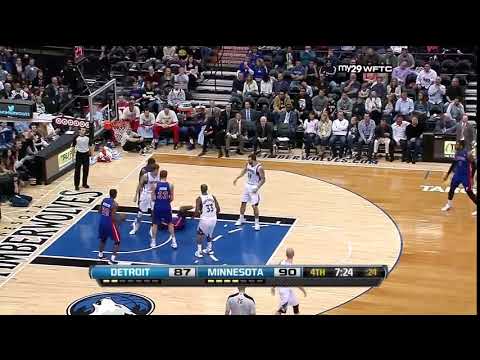 Nikola Pekovic trucks Brandon Knight into oblivion