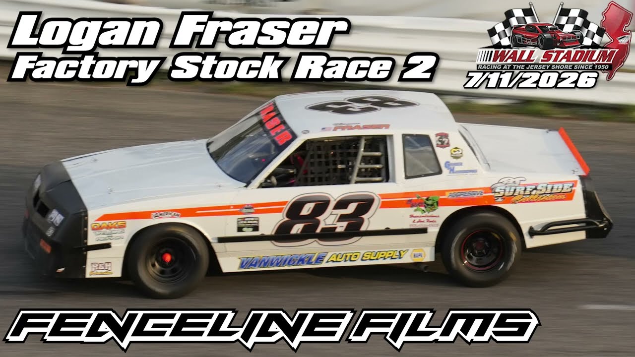 Logan Fraser Factory Stock Race at Wall Stadium
