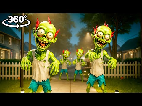 Zombie Attack in My Home Horror Vr 360 Video