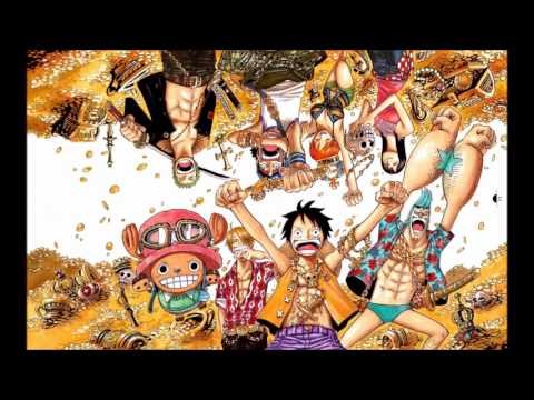 On The Shore Golden Island - One Piece