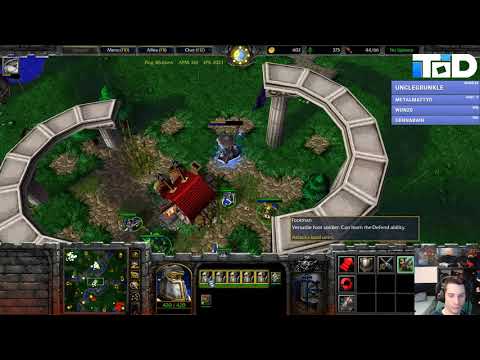 ToD vs Blade - PANDA 1st vs a TOP 3 EU Human on Terenas
