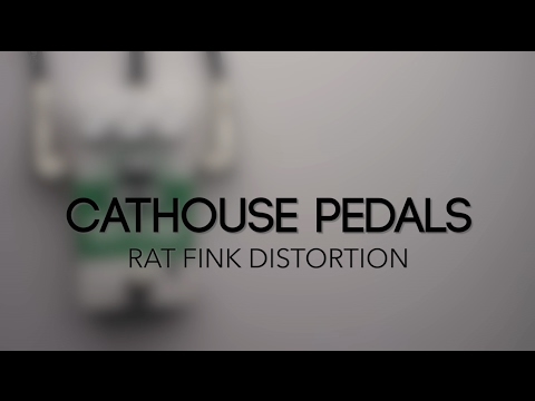 Cathouse Pedals Rat Fink Distortion Guitar Effects Pedal Demo