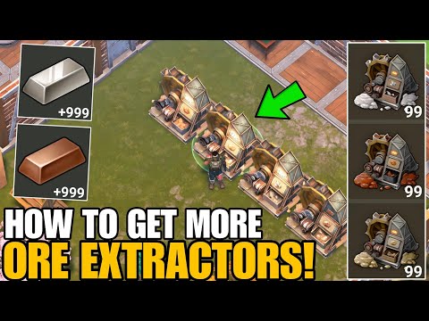 HOW TO GET MORE ORE EXTRACTORS! (infinite ores) - FORLORN FAIR EVENT - Last Day on Earth: Survival