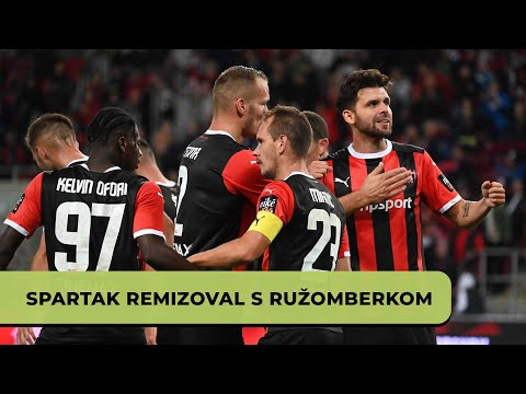 FC Spartak Trnava 2:2 MFK Ružomberok (NIKÉ Liga - 8. kolo)
