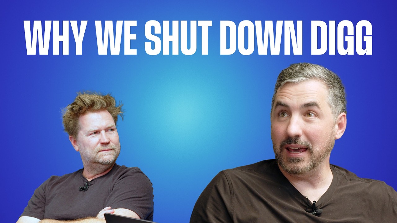 diggnation: why we shut down digg