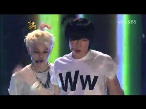 [HD][091229] 2PM+BEAST - Mister - YouTube.flv