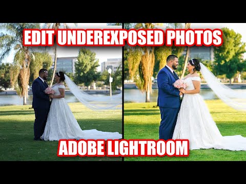 How to Edit Underexposed Photos in Lightroom [ Editing Dark Photo Tutorial ]