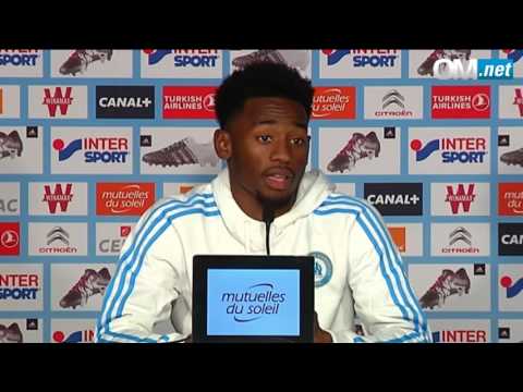 Caen - OM:   la conférence de presse de GK Nkoudou
