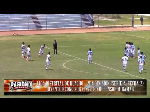 JUVENTUD CONO SUR (5) vs. (0) DEFENSOR  MIRAMAR (FECHA: 2 - SERIE A) 2DA DIVISIÓN HUACHO