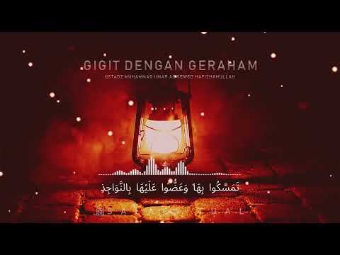 GIGIT DENGAN GERAHAM - Kajian Islam Ilmiah