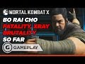 Bo' Rai Cho Fatality, Brutalities, and X-Ray - Mortal Kombat X