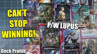 Unstoppable Purple/White Lupus Deck | Gundam Deck Profile