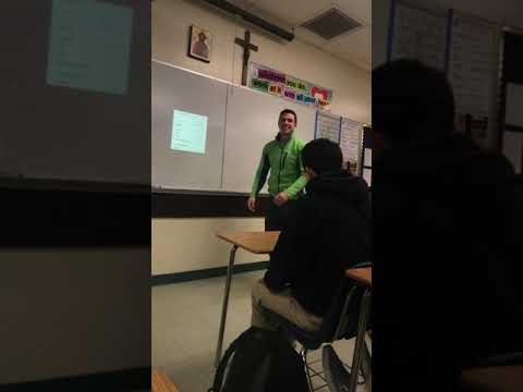 Sean Bryan From American Ninja Warrior Does Backflip For Freshman In Highschool