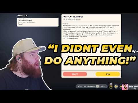 Hutch gets WARNING from Embark for Exploiting! (ARC Raiders)