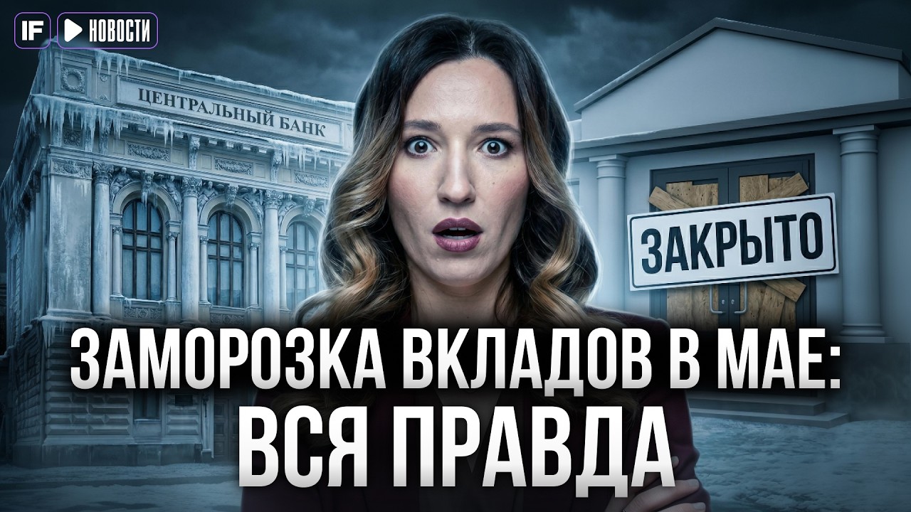 ЗАМОРОЗКА ВКЛАДОВ в мае — фейк, или правда? Полный разбор всех фактов