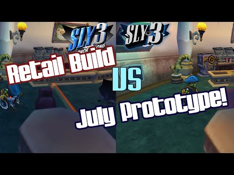 Tony B's Secret Safe | Sly 3 July prototype comparison | Guard Duty