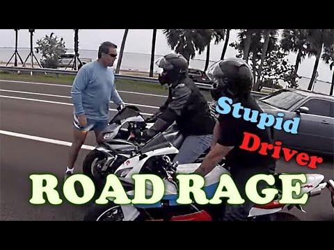 ANGRY PEOPLE vs BIKERS & Stupid Drivers! Road Rage Compilation 2016 !