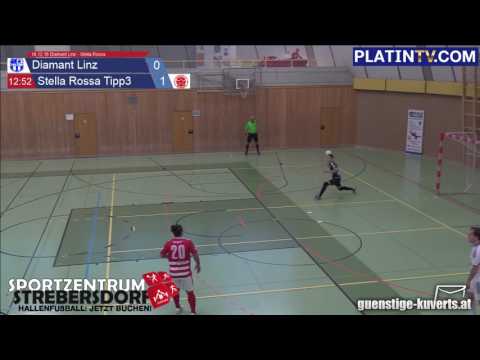 18.12.16 Diamant Linz - Stella Rossa - Highlight  (1. Halbzeit / 12:59) am 18.12.2016 15:29