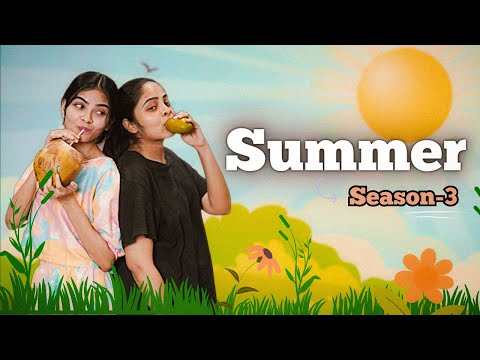 Summer Season || part-3 || Niha Sisters || comedy