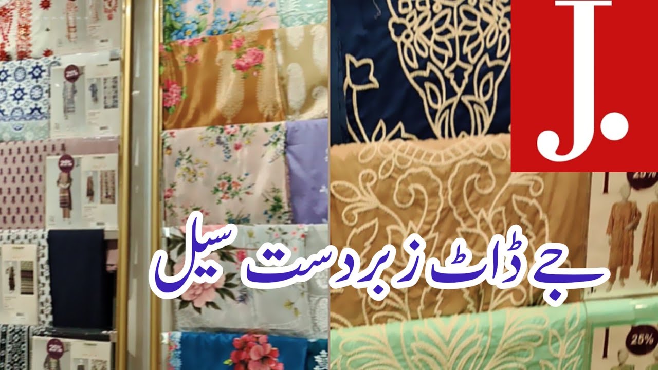 J. Grand sale 2026//junaid jumshed new unstitched summer collection//j.sale🥰