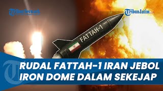 Iron Dome Tak Berkutik! Rudal Fattah 1 Iran Jebol Pertahanan IDF, Hanya 400 Detik Sampai di Israel