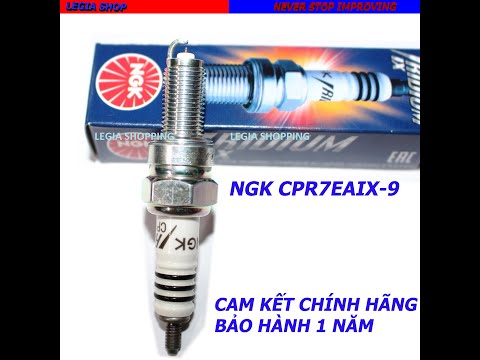 Giới thiệu Bugi Iridium NGK made in Japan Legia Shopping