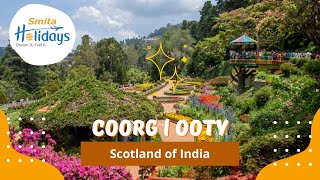 How to Explore Coorg, Ooty, and Mysore in 6 Days | Tour Itinerary