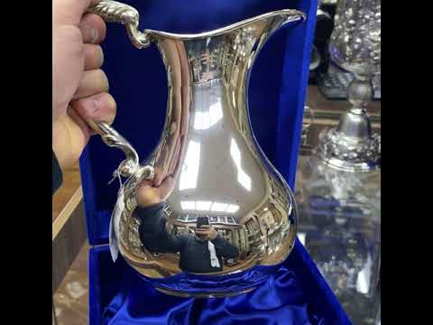 Серебряный кувшин «Глянец», кв154