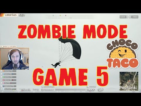 chocoTaco DOESN'T GET HIS LUCKY SPOT in PUBG Zombie Mode - Game Recap 5 of 7