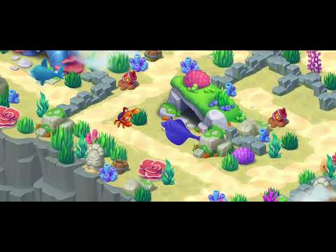 7400 7401 7402 7403 7404 7405 7406Unlocking New Level #fishdom #playrix #Pretty Aqua Fishdom  ♒️🐟🐠