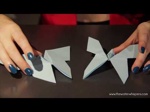 How to make an Origami Paper Heart & Butterfly – ASMR Soft spoken