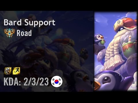 Bard Support vs Alistar - Road - KR Challenger Path 6.6