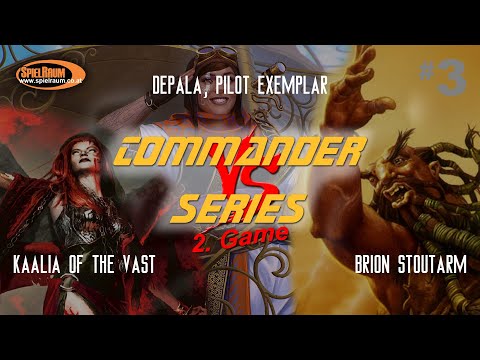 SpielRaum Commander Series - 3 - Brion vs. Depala vs. Kaalia (2. Game) [DE]