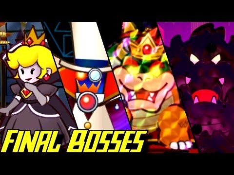 Evolution of Final Bosses in Paper Mario Games (2000-2016)