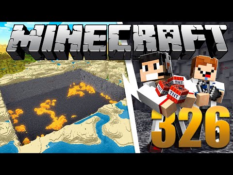 Breaking an ENTIRE BIOME down to Bedrock - Minecraft In Search of the Automatic House #326