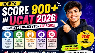 Want to Score 900+ in UCAT 2026? Start Preparing Smarter!