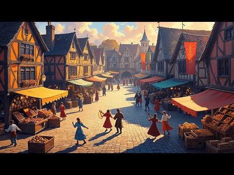 Medieval Market Songs – Upbeat Instrumental Dance Music
