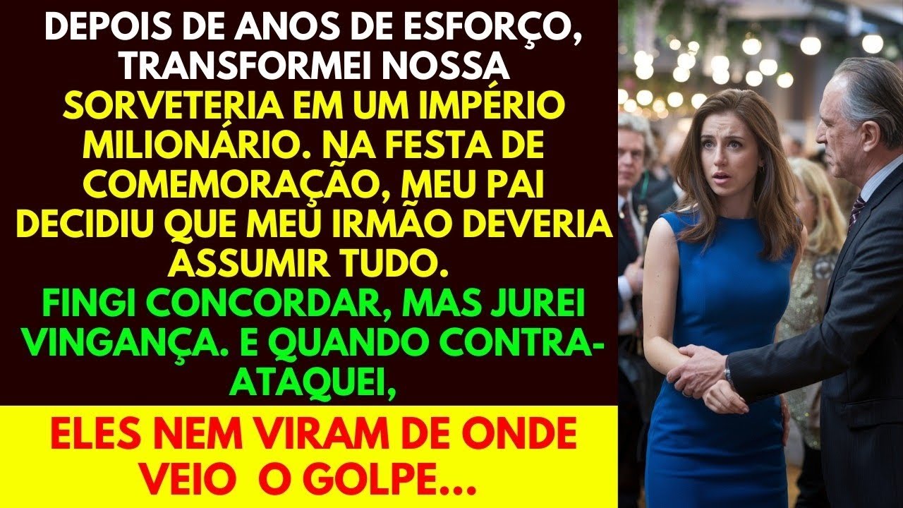 MEU PAI ME DEMITIU DA EMPRESA Que CONSTRUÍ, Então Minha VINGANÇA Foi IMPLACÁVEL...