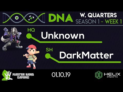 DNA 1.1 - HQ | Unknown (Wolf) vs SH | DarkMatter (Ness) - W Quarterfinals