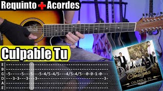 Culpable Tú - Alta Consigna - Requinto + Acordes | TABS | Tutorial Guitarra