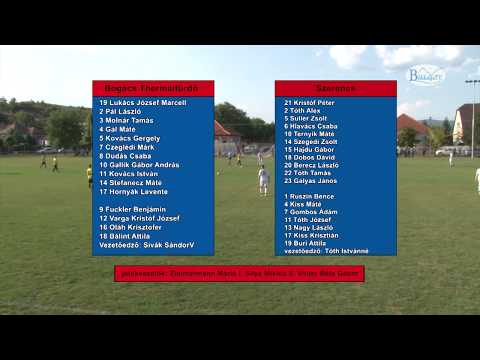 Bogács Thermálfürdő - Szerencs labdarúgó mérkőzés