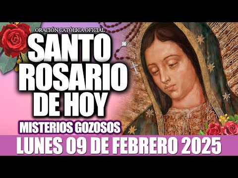 EL SANTO ROSARIO DE HOY LUNES 09 DE FEBRERO DE 2026-MISTERIOS GOZOSOS🙏EL SANTO ROSARIO DE HOY❤️