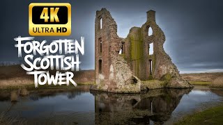 Scotland's Lost Tower – Mysterious Ruined Castle with Hidden Moat | 4K Walk & Drone Reveal